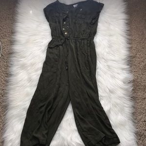 Olive green jumpsuit